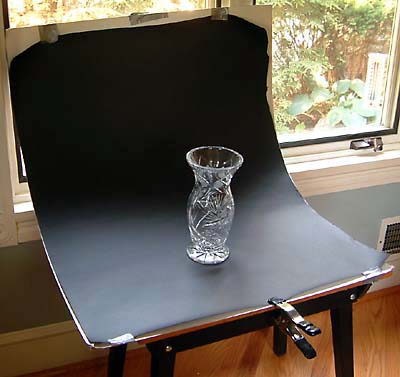 Simple Glass Photographic Setup
